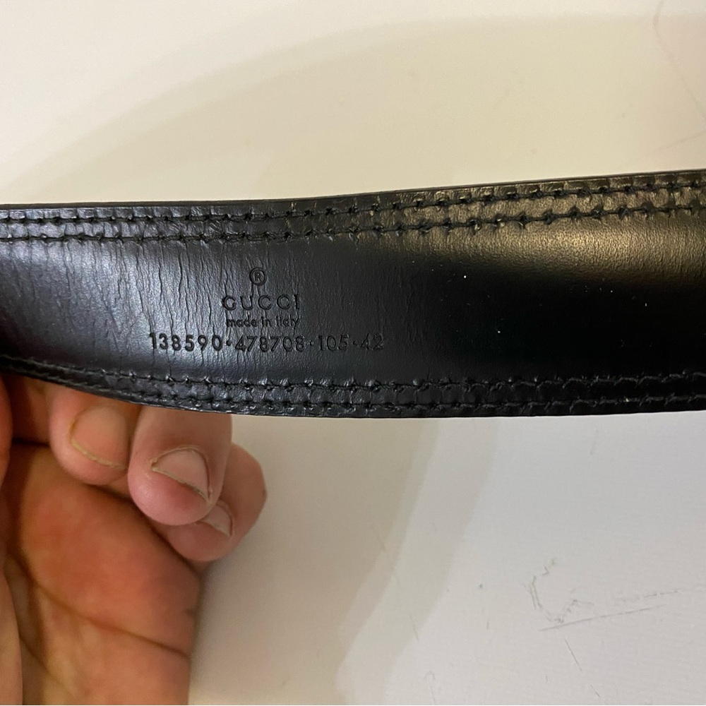 Gucci, black belt - Picture 6 of 6